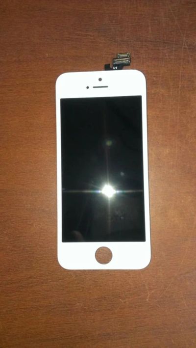 Лот: 6480176. Фото: 1. Оригинальный экран iPhone 5 Белый. Дисплеи, дисплейные модули, тачскрины