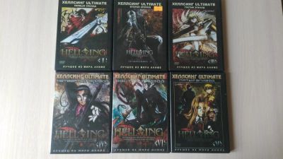Лот: 9609211. Фото: 1. DVD- диски аниме «Хеллсинг», 6... CD, DVD, BluRay