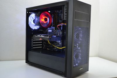 Лот: 18364907. Фото: 1. Игровой компьютер 8 ядер/RX 470... Компьютеры в сборе