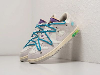 Лот: 20849294. Фото: 1. Кроссовки Nike SB Dunk Low x OFF-White. Кеды, кроссовки, слипоны