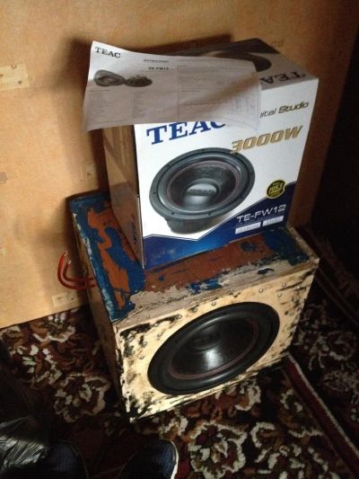 Лот: 5077688. Фото: 1. Teac te-fw 12. Сабвуферы