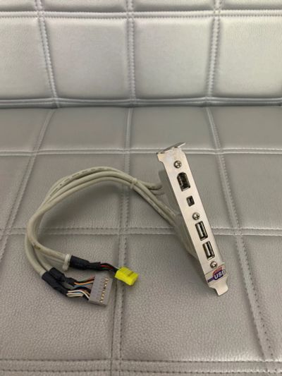 Лот: 21102291. Фото: 1. Задняя панель IEEE 1394 (FireWire... Платы расширения, контроллеры, доп. порты