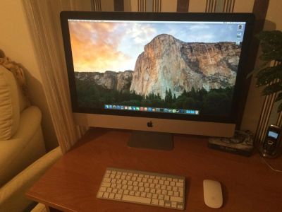 Лот: 4716382. Фото: 1. Компьютер Apple imac 27" / i5... Моноблоки