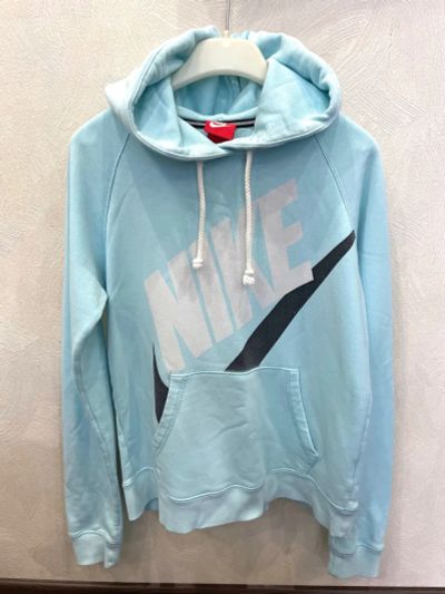 Лот: 19449992. Фото: 1. Худи бирюзовое 44 Nike. Свитеры, толстовки, худи