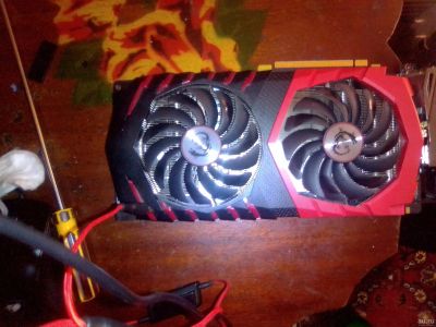 Лот: 13866729. Фото: 1. Срочно! Видеокарта Nvidia GTX... Видеокарты