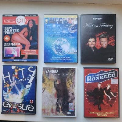 Лот: 22142215. Фото: 1. DVD диски (видеоклипы концерты... Видеозаписи, фильмы
