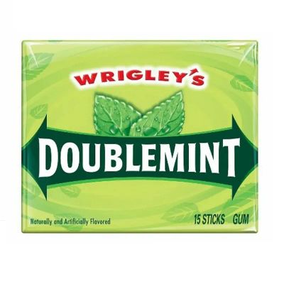 Лот: 23727230. Фото: 1. Wrigley"s Doublemint Резинка жевательная... Лекарства