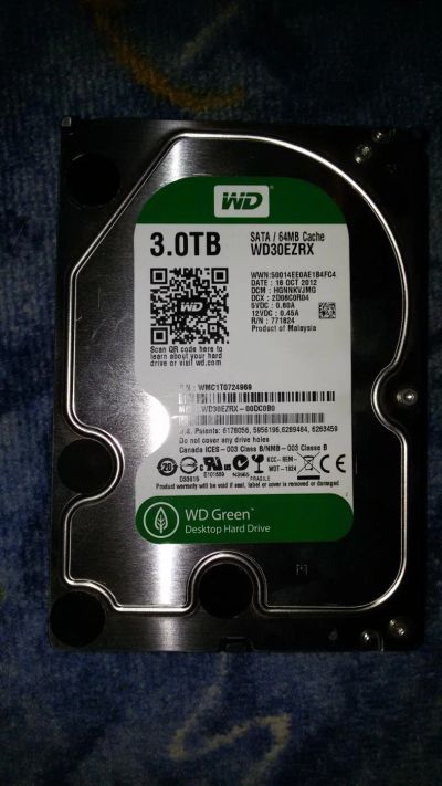 Лот: 7533449. Фото: 1. HDD 3 Tb. Жёсткие диски (HDD)