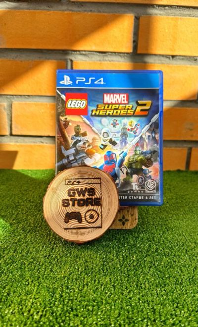 Лот: 22160327. Фото: 1. Lego marvel super heroes 2 PS4... Игры для консолей