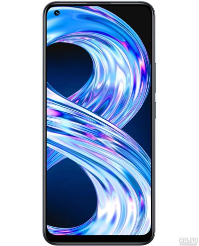 Лот: 18028293. Фото: 1. Смартфон Realme 8 / Cyber Black... Смартфоны