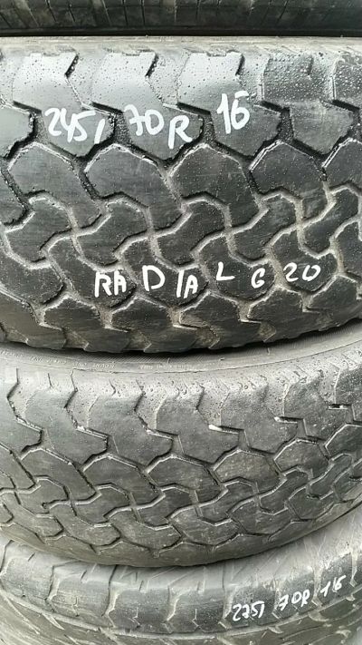 Лот: 16158865. Фото: 1. 245/70 R16 Radial long пара. Шины