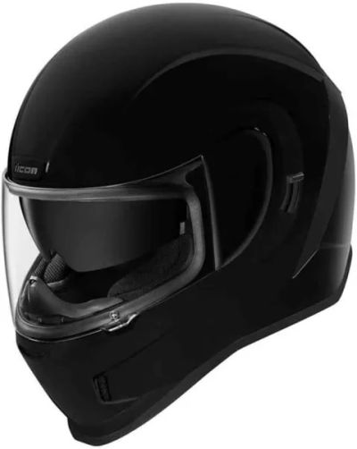 Лот: 20625256. Фото: 1. Шлем ICON Airframe Black. Сноуборды