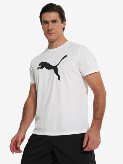 Лот: 25107595. Фото: 1. Футболка мужская PUMA, Белый. Другое (спортивная одежда)
