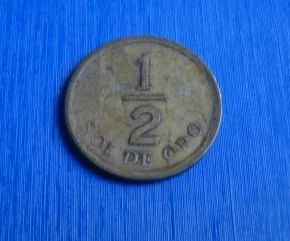 Лот: 3705937. Фото: 1. Перу 1/2 соль 1976 г. Америка