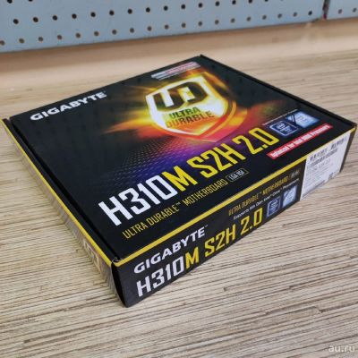 Лот: 18474347. Фото: 1. Мат.плата Gigabyte H310M-S2H 2... Материнские платы