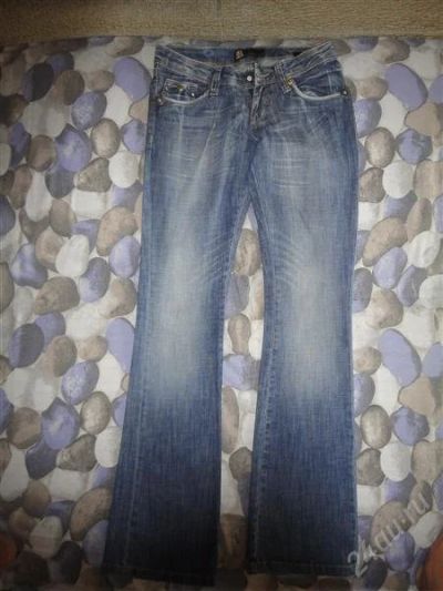 Лот: 1891441. Фото: 1. Плотные летние женские джинсы... Джинсы