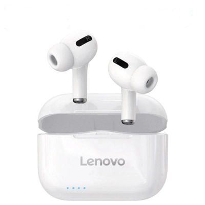Лот: 17793419. Фото: 1. Беспроводные наушники Lenovo LivePods... Наушники, гарнитуры