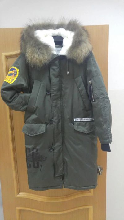 Лот: 8536262. Фото: 1. Пуховик хакки. Верхняя одежда