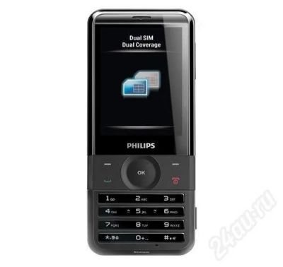 Лот: 392810. Фото: 1. Philips xenium X710 на 2 сим продажа... Кнопочные мобильные телефоны