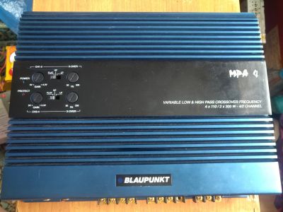 Лот: 20271181. Фото: 1. Blaupunkt mpa 4. Усилители