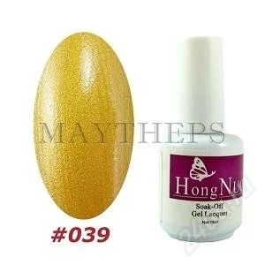 Лот: 2434966. Фото: 1. Гель-лак "Hong Nuo"№039. Лак для ногтей