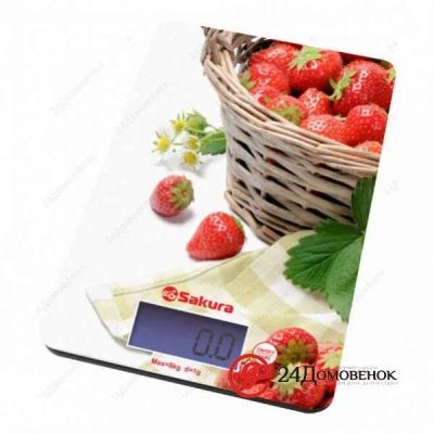 Лот: 12752561. Фото: 1. Весы кухон. SA-6075K 8кг элек... Кухонная