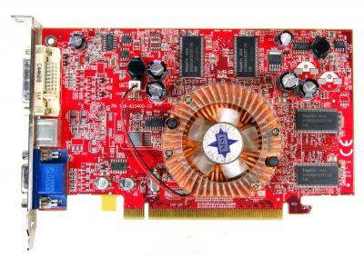 Лот: 5403187. Фото: 1. 256Mb PCI-E DDR MSI MS-8981 NX6600-TD256E... Видеокарты