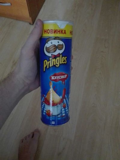 Лот: 7245750. Фото: 1. Чипсы Pringles со вкусом Кетчупа... Другое (продукты)
