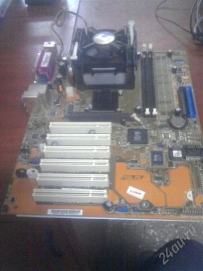 Лот: 807924. Фото: 1. Метеринская плата ASUS P4S-X... Материнские платы