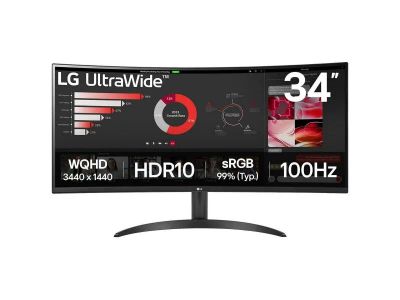 Лот: 25669900. Фото: 1. Монитор LG 34WR50QK-B. ЖК-мониторы
