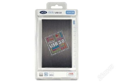 Лот: 1893266. Фото: 1. LaCie Rikiki USB 3.0 500Гб. Другое (носители информации)