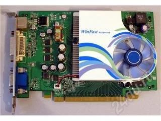 Лот: 156060. Фото: 1. PCI-E Leadtek Winfast 7600GS 256Mb... Видеокарты