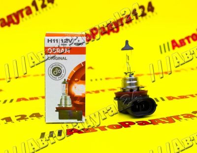 Лот: 18648115. Фото: 1. АВТОЛАМПА H11-12v 55w (ПТФ Калина... Оптика и освещение