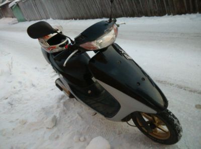 Лот: 6718545. Фото: 1. Мопед Honda Dio af 35 zx отличное... Мотороллеры, мопеды
