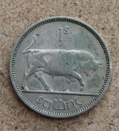 Лот: 22161286. Фото: 1. Монеты Европы. Ирландия 1 шиллинг... Европа