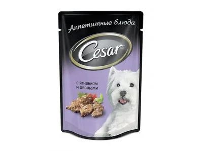 Лот: 7846265. Фото: 1. Корм для собак Цезарь (Cesar... Корма