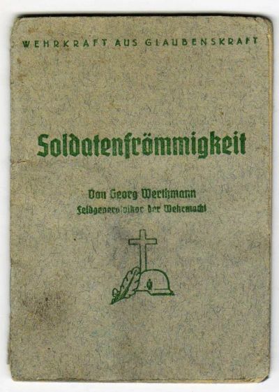 Лот: 10885929. Фото: 1. Брошюра «soldaten frommigkeit». Книги
