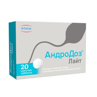 Лот: 23990161. Фото: 1. Андродоз лайт таб.шип. 4,5г №20. Народная медицина, БАДы