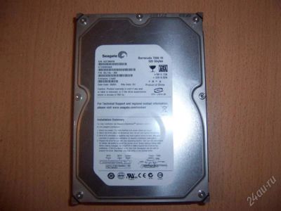 Лот: 1223794. Фото: 1. Винчестер Seagate Barracuda 7200... Жёсткие диски (HDD)