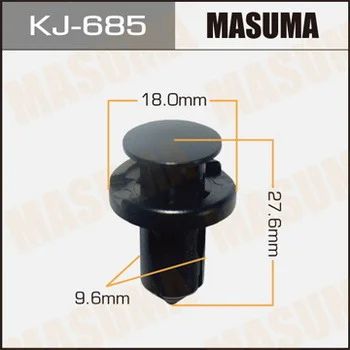 Лот: 11478231. Фото: 1. Клипса крепежная Masuma KJ-685. Кузов