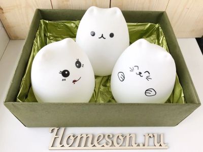 Лот: 11335995. Фото: 1. Силиконовый ночник детский "Котик... Другое освещение