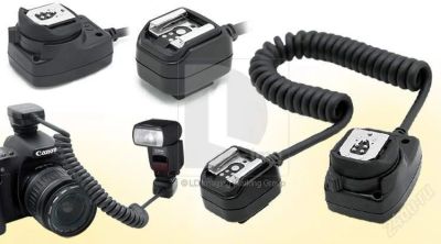 Лот: 753200. Фото: 1. E-TTL кабель для вспышки Canon... Вспышки, осветители, рассеиватели