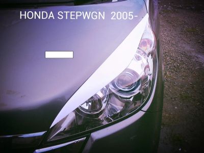 Лот: 4030485. Фото: 1. Реснички на фары Honda Stepwgn... Детали тюнинга