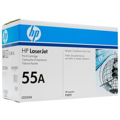 Лот: 8993743. Фото: 1. HP 55A, Оригинальный лазерный... Картриджи, расходные материалы