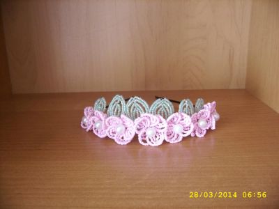 Лот: 5035286. Фото: 1. Диадема из бисера. Бижутерия ручной работы