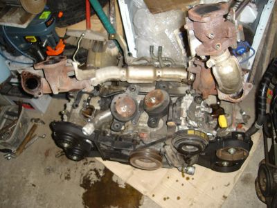 Лот: 4494408. Фото: 1. Двигатель Subaru Legacy EJ20-TT... Двигатель и элементы двигателя