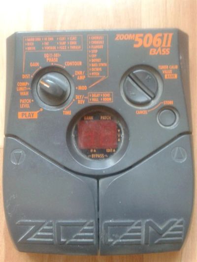 Лот: 3059641. Фото: 1. Процессор Zoom 506 II Bass. Гитарные эффекты и комбоусилители