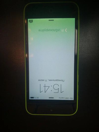 Лот: 7832465. Фото: 1. Apple Iphone 5c 8Gb LTE 4G Зеленый. Смартфоны