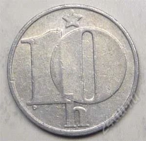 Лот: 1438237. Фото: 1. Чехословакия. 10 геллер 1976г... Европа