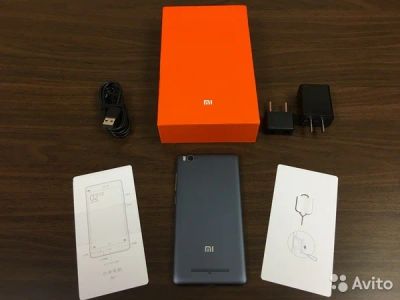 Лот: 8869650. Фото: 1. Xiaomi mi4c 3/32 серый состояние... Смартфоны